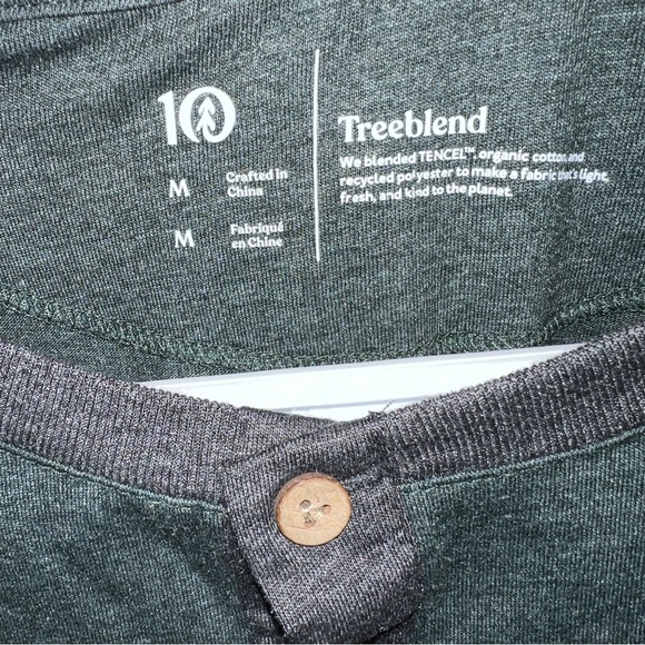 TENTREE CLASSIC LONG SLEEVE HENLEY - CLEARANCE - Picture 6 of 7